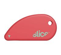 Slice Micro Safety Cutter | Safe Ceramic Box Cutter Lasting 11x Longer Than Metal | Keychain Box Opener | 1 Pack | Orange