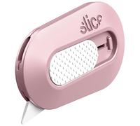 Slice Mini Box Cutter, Manual Retractable Safe Ceramic Box Cutter, Lasts 11X Longer Than Metal Box Opener, 1 Piece, Dusty Rose