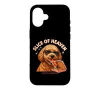 Slice Of Heaven Goldendoodle Pizza Dog Foodie Fun Case for iPhone 16