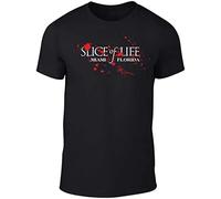 Slice of Life Men's T-Shirt - Gift Series Dexter TV Box Set DVD Boat Harbour Black (3X-Large)