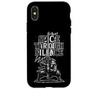 Slice Through Silence Samurai Case for iPhone X/XS