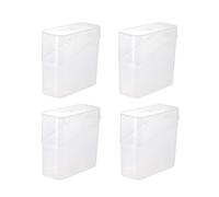 Sliced Cheese Container for Fridge, 4 PCS Cheese Storage Box with Flip Lid1045