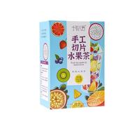 Sliced Fruit Tea 105g, Six Kinds Of Dried Fruit Combination, Cold/Hot Brewing Triangle Packet(1pcs)