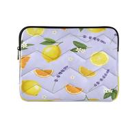 Sliced Lemons Laptop Computer Case, Thin Case for Laptop 15.6 Inch for Women Men