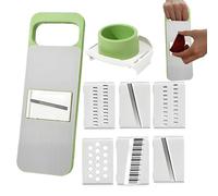 Slicer - Vegetable Slicer Vegetable Chopper Slicer - Multifunctional Kitchen Tool for Carrots Lemon Cheese Onion Potatoes Garlic Cabbage Cucumber