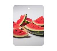 Slices of Watermelon Car Air Freshener Hanging, Long Lasting Scented Car Aromatherapy Tablets, Square Fragrance Scented Cards for Vehicles, Bedroom, Wardrobe White-style