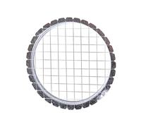 Slicing Salad Cube, Potato Egg Slicer Stainless Steel Round Vegetable Fruit Cube Grid Cutter Salad Dicer, Vegetable Grid Cutter