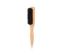 Slick Back Hair Brush,Boar Bristle Slick Back Hair Brush,Flying Style Edge Controlled Gentle Tools Reduce Hair Breakage,for The Best Choice for Dividing And Combing Hairs
