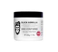 Slick Gorilla Scalp Scrub with Sea Salt | Exfoliating Cleanser for Oily Hair & Build Up | Deep Cleansing Head Scrub & Scalp Treatment | Detox Care for Fresh Roots, and Healthy Looking Hair