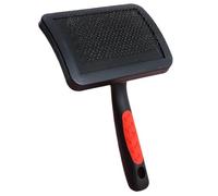 Slicker Brush, Ergonomic Pet Care Comb with Non-Slip Handle, Dog Brush, for Face, , Home, Vet, Spa, Daily Short Hair, Puppies and Cats, Outdoor