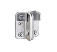 Slide Bolt Door Latch, Tiberham Heavy Duty Stainless Steel Hasp Latch Sliding Door Bolt Lock, Bar Latch Safety Gate Lock Tiny Padlock Hasp for Door Window Cabinet Pet Cage Crate Fitting Accessories