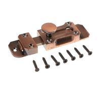 Slide Bolt,Gate Latch, Internal Door Locks,6X Home Indoor Locking Latch Bolt Guard Sliding Latches Dead Hasp Barrel Bolts