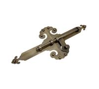 Slide Bolt Lock, Door Sliding Bolt Lock for Garden Barn Fence Shed Basement Multicolor Multiple Sizes(Bronze,L)