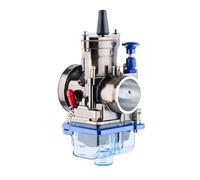 Slide Carburetor For 2T 4T For PWK 21 24 26 28 30 32 34mm Motorcycle Carburetor Engine Scooters ATV With Power Jet Dirt Bike Modified Carb Carburetor(PWK30 B)