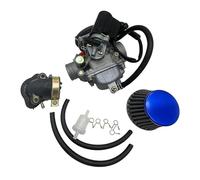 Slide Carburetor For GY6 PD24J For 125cc For 150cc Motorcycle Carburetor With Intake Manifold Scooter ATV Go Kart Scooter Parts Carb Carburetor(SET)