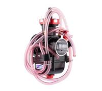 Slide Carburetor For KEIHIN 2T 4T PWK 33 34 35 36 38 40 42mm Motorcycle Carburetor Engine Scootter Motorbike UTV ATV Carb Carburetor(Black 38mm)