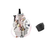 Slide Carburetor For PWK 21 24 26 28 30 32 34 2T 4T Motorcycle Carburetor With Power Jet ATV Quad UTV Carb Carburetor(Violet)