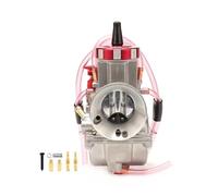 Slide Carburetor Red Motorcycle Carburetor Engine Scootter Motorbike UTV ATV For KEIHIN 2T 4T PWK 33 34 35 36 38 40 42mm Carb Carburetor(Red 34mm)