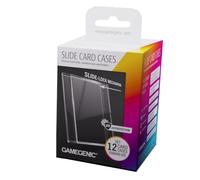 Slide Card Cases - Premium Hard-Shell Card Holders with Innovative Slide-Lock Mechanism (12 Pack), Designed for Standard Sized Trading Cards, Great for LCGs and TCGS, Made by Gamegenic