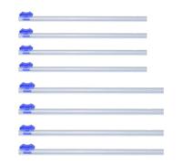 Slide Cutter 15.5 inch x 4PCS & 18.5 inch x 4PCS Suitable for 15 or 18 inches Wide Plastic Wrap, Aluminum foil Paper, Barbecue Paper, Baking Paper, 15.5 inch (400mm) 18.5 inch(480mm) (total 8 pcs)