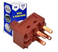 Slide Electrical Switch with 4 Positions for Cooker Hood for Elica - Garantía de 10 Años - MONTERAL