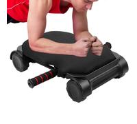 Slide Fit Ab Roller, Ab Slide Roller, Ab Core Trainer Rolling Board with 4 Wheels, Automatic Rebound Ab Training Device for Training, Plank Support for Fitness Equipment
