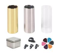 Slide for Guitar | 60mm Acoustic Guitar Slide | Lightweight Music Instrument Accessories Kit for Beginners, Tone Enhancement