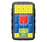 Slide Game, Educational Puzzle Board, 7.72x4.76 Inches Brain Development Toy Challenge, Hand-Eye Coordination, Portable Design Games for Travel, Indoor, Outdoor, Kids and Teens Use