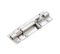 Slide Gate Latch Bolt Door Lock,Inch Stainless Steel Locks Sliding Chain for Security Hardware(8 Inch)