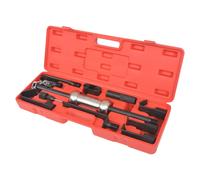 Slide Hammer Dent Puller 8.24kg Hardened Drop Forged Steel 10pcs Case & Knurled