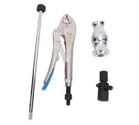 Slide Hammer Locking Pliers Set 9.8 in Locking Pliers 2 Lb Slide Hammer with Quick Release Swivel Connector Nail Bolt Pin Seal CV Axle Removal