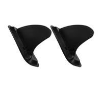 Slide-in Fish Fin 2 Sets Plastic Black for Surfboard Paddle Board