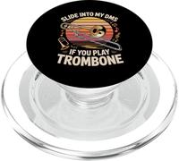 Slide Into DMs Trombone Player PopSockets PopGrip for MagSafe