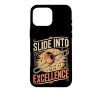 Slide Into Excellence Trombone Slide Case for iPhone 16 Pro Max