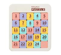 Slide Number Puzzle, 5x5 Magnetic Sliding Number Puzzle, Numbers Sliding Game, Handheld Thinking Game, Intelligence Numbers Logic Games, Educational Toy For Teenagers And Adults,Travel,Entertainment