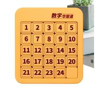 Slide Number Puzzle Magnetic Number Brain Teaser Puzzles