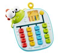 Slide Puzzle Game Four-Color Logic Thinking Training Board Game | Cartoon Animal Design Color Matching Puzzle Board for Youth Girls Boys Road Trip Travel Classroom Birthday Family Gathering