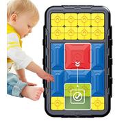 Slide Puzzle,Portable Fidget Toys Adults - Interactive Sliding Block Game Magnetic Portable Design for Kids Teens Indoor Outdoor Travel Party Road Trip