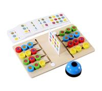 Slide Puzzles for Adults,Interactive Tabletop Board Game - Interactive Color Matching Puzzle Board | for Home Travel Road Trip Birthday Family Gathering Boys Girls Adults Youth