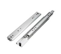 Slide Rail Heavy Duty Drawer Runners 250mm 300m 350mm 400mm 450m 500mm 550mm 600mm 700mm 800mm 900mm 1000m Slides 1 Pair (with Lock 46inch(1150mm))
