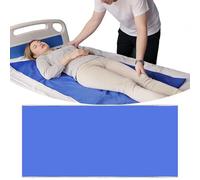 Slide Sheets for Moving Patients on Bed Sliding Sheets for Bed Mobility, Patient Tubular Transfer Slide Sheet for Hospitals Home Care Elderly and Disabled Transfer Turning (75x180cm, Blue)