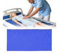 Slide Sheets for Moving Patients on Bed, Smooth Patient Repositioning in Hospital Beds, Transferring Patients Between Beds and Wheelchairs, Blue 75x180 cm Single Piece