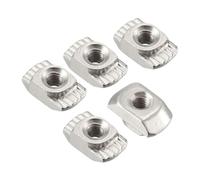Slide T Nut Aluminium Profile Fastener Connector T-Nuts 3D Printer Sliding Nut Hammer Head Slot Nut 20 30 40 EU(4040 M8-10pcs)