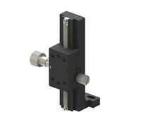 Slide Table, Z Axis Long-range Dovetail Trimming Slide Dovetail Slide Table Sliding Stage Manual Displacement Platform LWZ25 ZLWG50 (Color : LWZ25 (Z axis), Size : 100mm)