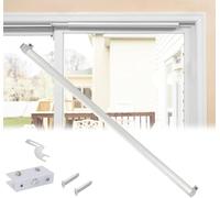 Slideback Sliding Door Closers, Self-Closing Sliding Patio Door Closer, Quiet Pneumatic Damping Buffering, Adjustable Sliding Speed, for Door Widths from 29.5 to 51"