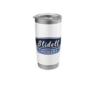 Slidell Louisiana Retro Style Vintage Stainless Steel Insulated Tumbler