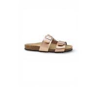 Geox Women's D BRIONIA L Flat Sandal, Peach, 37 EU