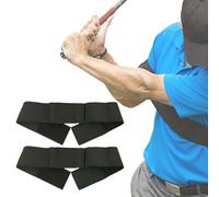 Slider Golf Aid, Golf Slider Training Aid, Adjustable Swing Correcting Arm Band, TRS Sliders Training Aids for Men Women Postures Correction, Improve Swing Stability (2 Pcs)