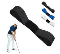 Slider Golf Training Aid, Adjustable Swing Correcting Arm Band, Innovative Arm Connection Aid with Strong Restraining Power, for Swing Correcting Improve Stability, Unisex (Black)