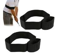 Slider Golf Training Aid, Innovative Swing Correcting Arm Band, Improve Swing Stability, Adjustable Nylon Elastic Golf Swings Training Aid For Men Women Beginners Golfers